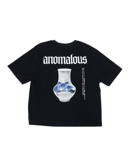The Vessel Tee - 300gsm cotton with cracked dragon vase Kintsugi graphic