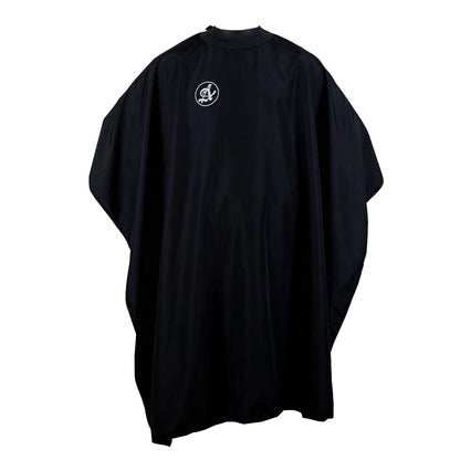 Anomalous Space Black advanced collar barber cape - professional waterproof cape Perth